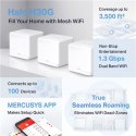 Mercusys | AC1300 Whole Home Mesh Wi-Fi System | Halo H30G (3-Pack) | 802.11ac | 400+867 Mbit/s | Mbit/s | Ethernet LAN (RJ-45) 