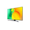 LG | Smart TV | 43NANO763QA | 43"" | 108 cm | 4K UHD (2160p) | webOS | LG ThinQ AI