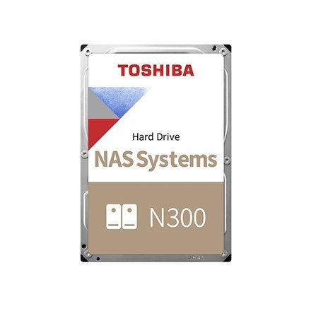 Toshiba HDD NAS N300 3.5"" 4TB / 7.2k / SATA / 256MB / Reliability: 24x7, 180TB per year, 1M hours / 3Y Warranty (RETAIL HDWG440