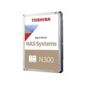 Toshiba HDD NAS N300 3.5"" 4TB / 7.2k / SATA / 256MB / Reliability: 24x7, 180TB per year, 1M hours / 3Y Warranty (RETAIL HDWG440