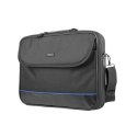 Natec | Fits up to size 17.3 "" | Laptop Bag | Impala | Toploading laptop case | Black | Shoulder strap