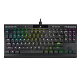 Corsair K70 RGB TKL Champion Series Gaming keyboard, RGB LED light, US, Wired, Black