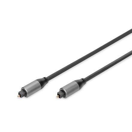 Digitus | Digital audio cable (optical) | Male | TOSLINK | TOSLINK | Black | 3 m