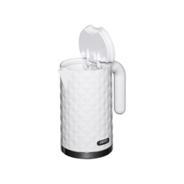 Camry CR 1269 Standard kettle, Plastic, White, 2200 W, 360° rotational base, 1.7 L