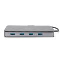 Digitus | 11 in 1 USB-C Docking Station and SSD Enclosure | DA-70896 | Dock | Ethernet LAN (RJ-45) ports 1 | VGA (D-Sub) ports q