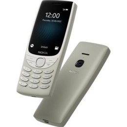 Nokia 8210 TA-1489 Sand, 2,8 ", TFT LCD, 240 x 320, Unisoc, T107, Wewnętrzna pamięć RAM 0,048 GB, 0,128 GB, microSDHC, Dual SIM,