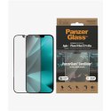 PanzerGlass | Screen protector - glass | Apple iPhone 13 Pro Max, 14 Plus | Tempered glass | Black | Transparent