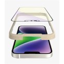 PanzerGlass | Screen protector - glass | Apple iPhone 13 Pro Max, 14 Plus | Polyethylene terephthalate (PET) | Black | Transpare