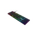 Razer | Deathstalker V2 | Gaming Keyboard | RGB LED light | RU | Black | Wired | Linear Optical Switch