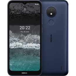 Nokia C21 TA-1352 Niebieski, 6,52 ", IPS LCD, 720 x 1600 pikseli, 32 MB, Dual SIM, Unisoc SC9863A, Nano Sim, 3G, Bluetooth, 4.2,