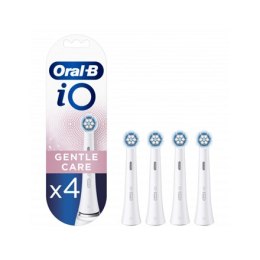 Oral-B Wymienne główki do szczoteczki do zębów iO Gentle Care Dla dorosłych, Ilość główek w zestawie 4, Biały
