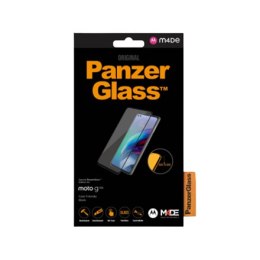 PanzerGlass | Screen protector - glass | Motorola Moto G100 | Tempered glass | Black | Transparent