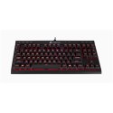 Corsair | CHERRY MX Red | K63 Compact | Mechanical Gaming Keyboard | Mechanical Gaming Keyboard | RGB LED light | US | Wired | R