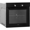 Simfer | 8004AERSP | Oven | 62 L | Electric | Manual | Mechanical control | Height 60 cm | Width 60 cm | Black