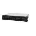 Synology | Rack NAS | RS1221+ | Up to 8 HDD/SSD Hot-Swap | AMD Ryzen | Ryzen V1500B Quad Core | Processor frequency 2.2 GHz | 4 