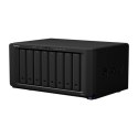 Synology | Tower NAS | DS1821+ | Up to 8 HDD/SSD Hot-Swap | AMD Ryzen | Ryzen V1500B Quad Core | Processor frequency 2.2 GHz | 4