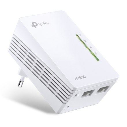 TP-LINK | AV600 Wi-Fi Powerline Extender | TL-WPA4220 | 10/100 Mbit/s | Porty Ethernet LAN (RJ-45) 2 | 802.11n | Prędkość transm