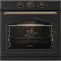 Gorenje | BOS67371CLB | Oven | 77 L | Multifunctional | EcoClean | Mechanical control | Steam function | Height 59.5 cm | Width 