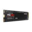 Samsung | 990 PRO | 2000 GB | SSD form factor M.2 2280 | SSD interface PCIe Gen4x4 | Read speed 7450 MB/s | Write speed 6900 MB/