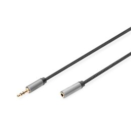 Digitus | Audio cable | Male | Mini-phone stereo 3.5 mm | Mini-phone stereo 3.5 mm | Black | 1.8 m