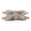 Digitus | DN-93912 | Field Termination Coupler CAT 6A, 500 MHz for AWG 22-26, fully shielded with metal srew cap