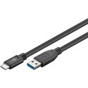 Goobay | USB-C cable | Male | 9 pin USB Type A | Male | Black | 24 pin USB-C | 3 m