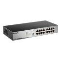 D-Link | 16-Port Gigabit Unmanaged Desktop Switch | DGS-1016D | Unmanaged | Desktop | 10/100 Mbps (RJ-45) ports quantity | 1 Gbp