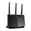 Asus | Dual Band WiFi 6 Gaming Router | RT-AX86U Pro | 802.11ax | 4804+861 Mbit/s | 10/100/1000 Mbit/s | Ethernet LAN (RJ-45) po