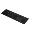 Lenovo | Professional Wireless Rechargeable Keyboard | 4Y41K04075 | Keyboard | Wireless | NORD | m | Grey | g | Scissors switch 