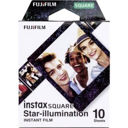 Fujifilm | Instax Square star Illumination Instant film (10pl) | 86 x 72 mm | Print Size: 86mm x 72mm, Image size: 62mm x 62mm |
