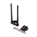 Asus | Tri Band PCI-E WiFi 6E | PCE-AXE59BT | 802.11ax | 574/2402/2042574/2402/2042 Mbit/s | Mbit/s | Ethernet LAN (RJ-45) ports