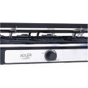 Adler | Raclette - grill elektryczny | AD 6616 | Stół | 1400 W | Czarny/stal nierdzewna