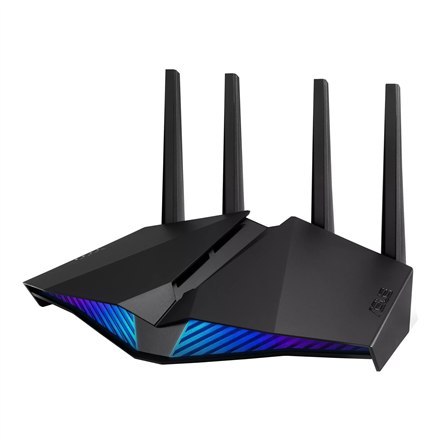 Asus | Wifi 6 Dual Band Gigabit Gaming Router | RT-AX82U | 802.11ax | 574+4804 Mbit/s | Antenna type External | Antennas quantit