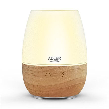 Adler | AD 7967 | Ultrasonic Aroma Diffuser | Ultrasonic | Suitable for rooms up to 25 m² | Brown/White