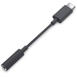 Dell | USB-C to headphone jack adapter | Mini-phone stereo 3.5 mm | Female | Male | 24 pin USB-C | Black