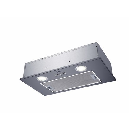 Candy | Hood | CBG625/1X | Energy efficiency class C | Canopy | Width 52 cm | 207 m³/h | Mechanical | Stainless Steel | LED