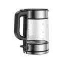 Xiaomi | Electric Glass Kettle EU | Electric | 2200 W | 1.7 L | Glass | 360° rotational base | Black/Stainless Steel