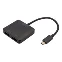 Digitus Video / audio adaptor | 15 pin HD D-Sub (HD-15) | Female | 19 pin HDMI Type A | Male | Black