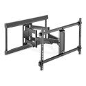 Digitus | Wall mount | 37-80 "" | Maximum weight (capacity) 60 kg | Black