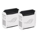 Asus | Wifi 6 802.11ax Tri-band Gigabit Gaming Mesh System | GT6 ROG Rapture (2-Pack) | 802.11ax | 574+4804+4804 Mbit/s | 10/100