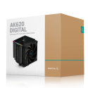 Deepcool | AK620 | Zero Dark | Intel, AMD | Digital CPU Air Cooler