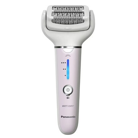 Panasonic | ES-EY80-P503 | Epilator | Czas pracy (maksymalny) 30 min | Ilość poziomów mocy 3 | Mokry & Suchy | Biało/różowy