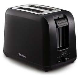 Toster Tefal TT1A1830, czarny - elegancki i wydajny toster dla miłośników chrupiących kromek.