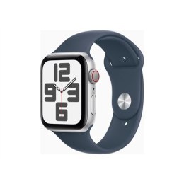 Apple Apple Watch SE (GPS + Cellular) Inteligentny zegarek 4G Aluminium Storm blue 44 mm Apple Pay Odbiornik GPS/GLONASS/Galileo