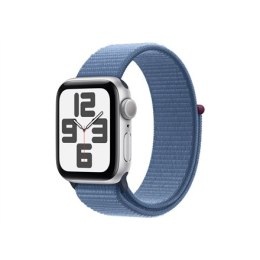 Apple SE (GPS) Inteligentny zegarek Aluminium Zimowy niebieski 40 mm Apple Pay Odbiornik GPS/GLONASS/Galileo/QZSS Wodoodporny