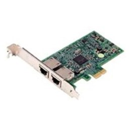 Dwuportowa karta Dell Broadcom 5720 1GbE BASE-T, PCIe LP, zestaw dla klienta, wersja 2, MAJĄ zastosowanie OGRANICZENIA FW Dell