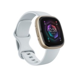 Inteligentny zegarek Fitbit Sense 2 Aluminium Niebieska mgła Odbiornik FitBit Pay GPS/GLONASS Wodoodporny