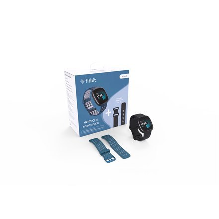 Versa 4 (EU Bundle) | Smart watch | NFC | GPS (satellite) | AMOLED | Touchscreen | Activity monitoring 24/7 | Waterproof | Bluet