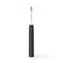 Philips | Sonicare Szczoteczka Elektryczna HX3675/15 do mycia zębów, Czarna/Różowa - 2 szczoteczki, technologia soniczna, ładowa