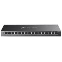 TP-LINK TL-SG116P 16-Port Gigabit Desktop Switch with 16-Port PoE+ | TP-LINK | 16-Port Gigabit Desktop Switch | TL-SG116P | Unma